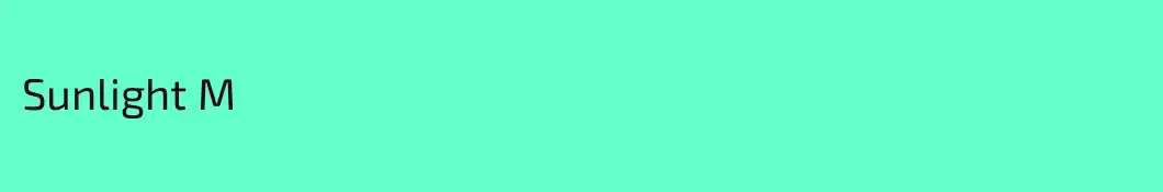 Sunlight M
